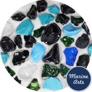 7621-G-SG-P8 - Sea Glass - Monsoon Gravel - Craft Pack